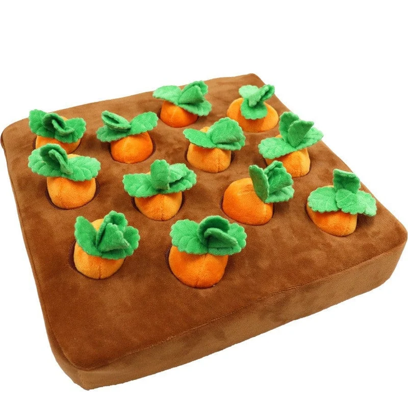 Ferme de Carottes : Jouet interactif pour chiens