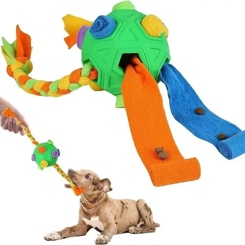 Balle à flair 2-en-1 : Jeu interactif et stimulation canine