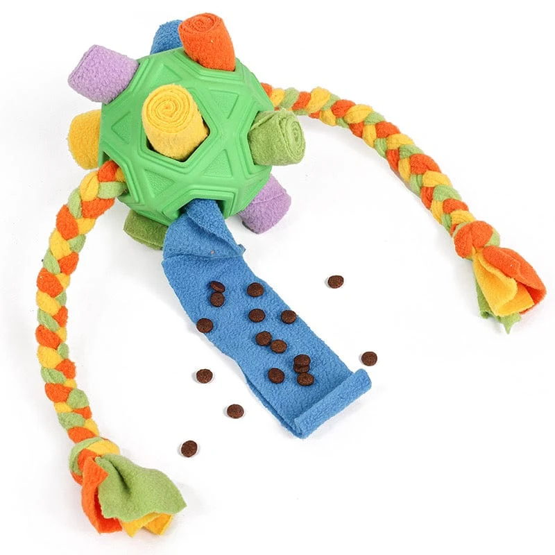 Balle à flair 2-en-1 : Jeu interactif et stimulation canine