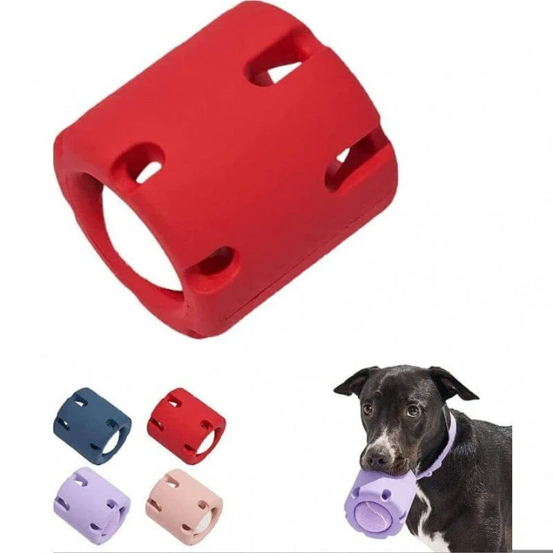 Jouet à mâcher en tennis durable pour chiens