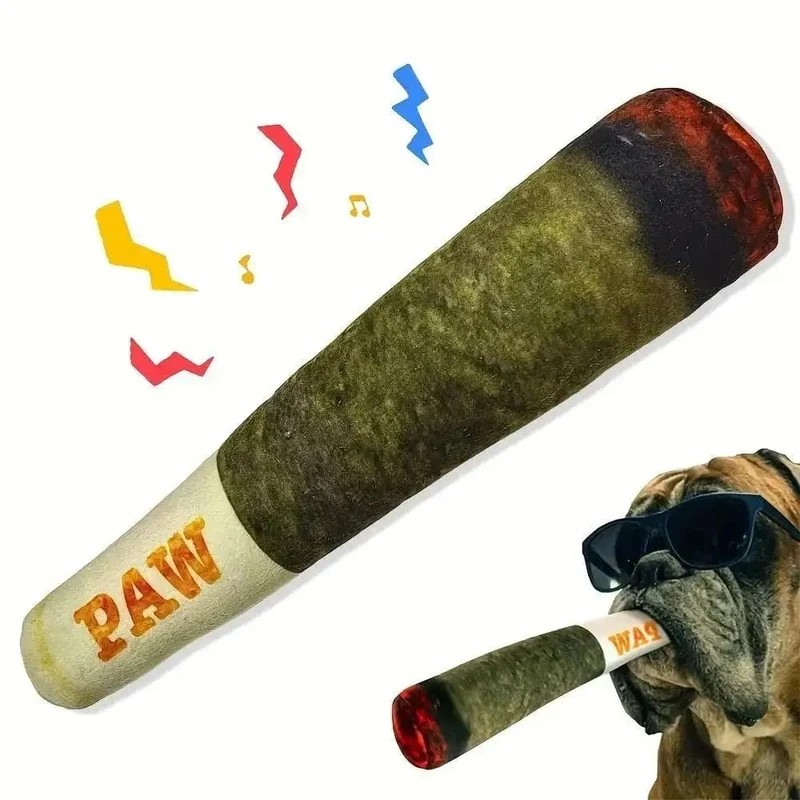 Jouet à mâcher Cigare pour chiens : Fun et Sain !