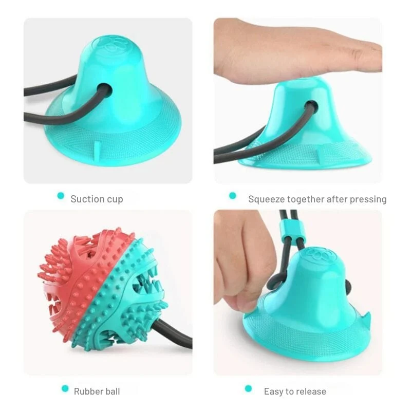 Jouet à Succion Innovant pour Chiens