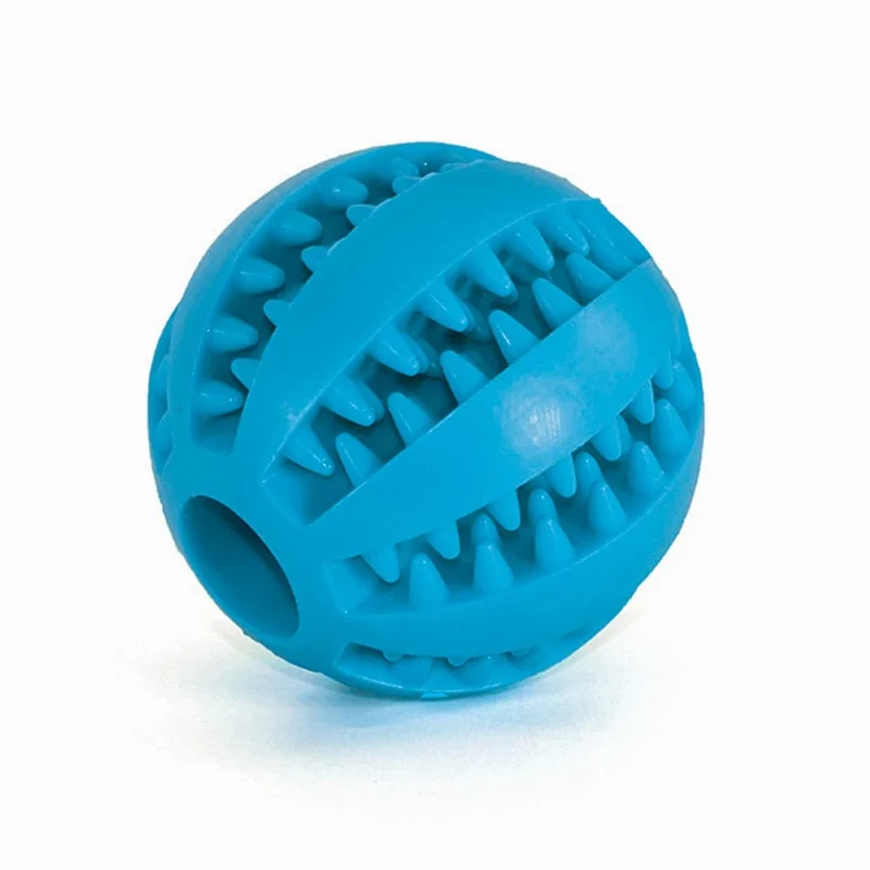 Balle à mâcher interactive pour chien – jeu et mastication
