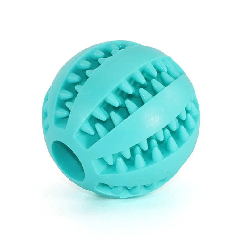 Balle à mâcher interactive pour chien – jeu et mastication