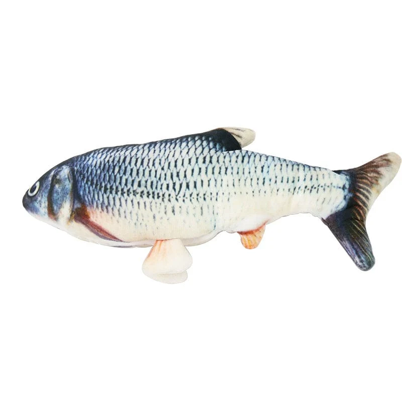 Poisson Gigotant Interactif pour Chiens - Jouet Amusant et Actif