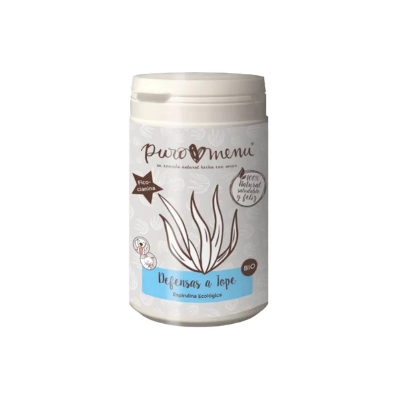 DEFENSAS A TOPE ESPIRULINA PUROMENU 100 G