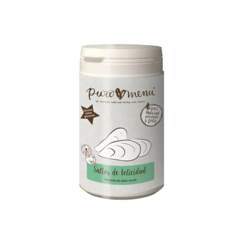 SALTOS DE FELICIDAD MEJILLON DE LABIO VERDE PUROMENU 150 G