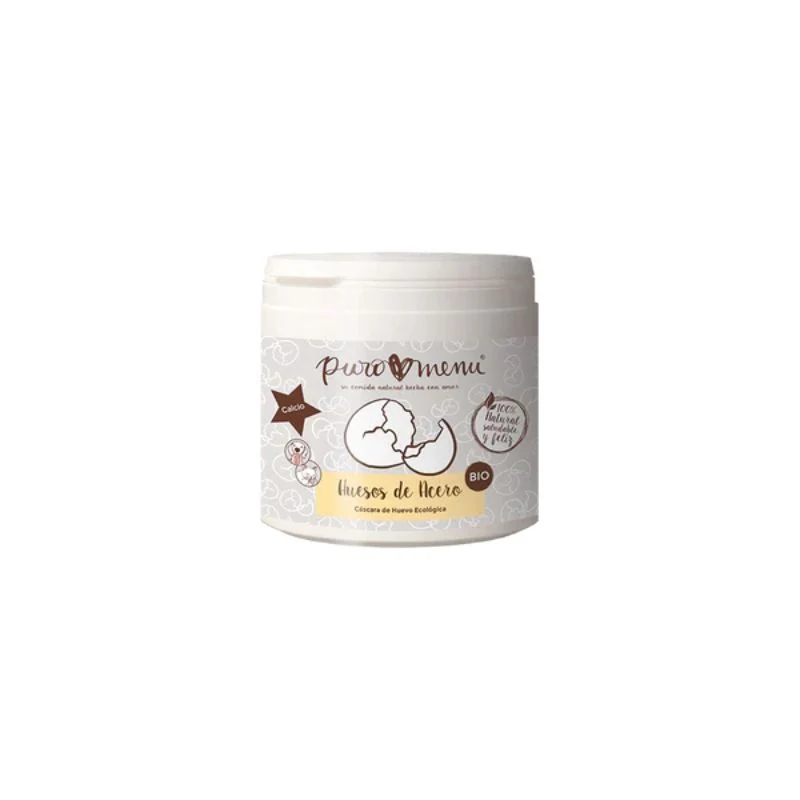 HUESOS DE ACERO CASCARA DE HUEVO PUROMENU 150 G