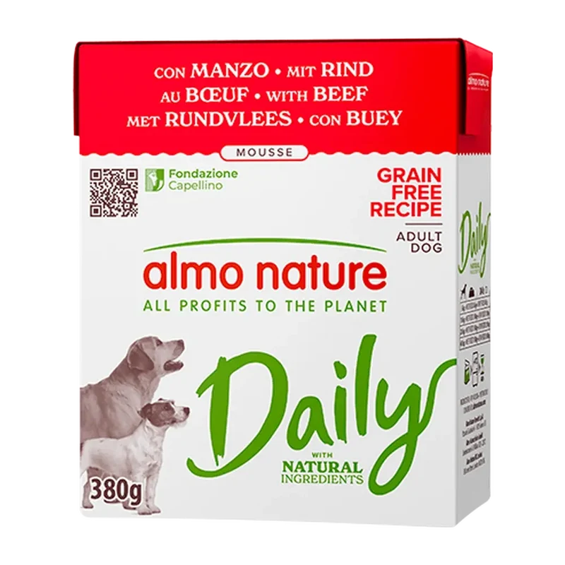 Almo Nature Daily Ternera Brick Comida Húmeda para Perros