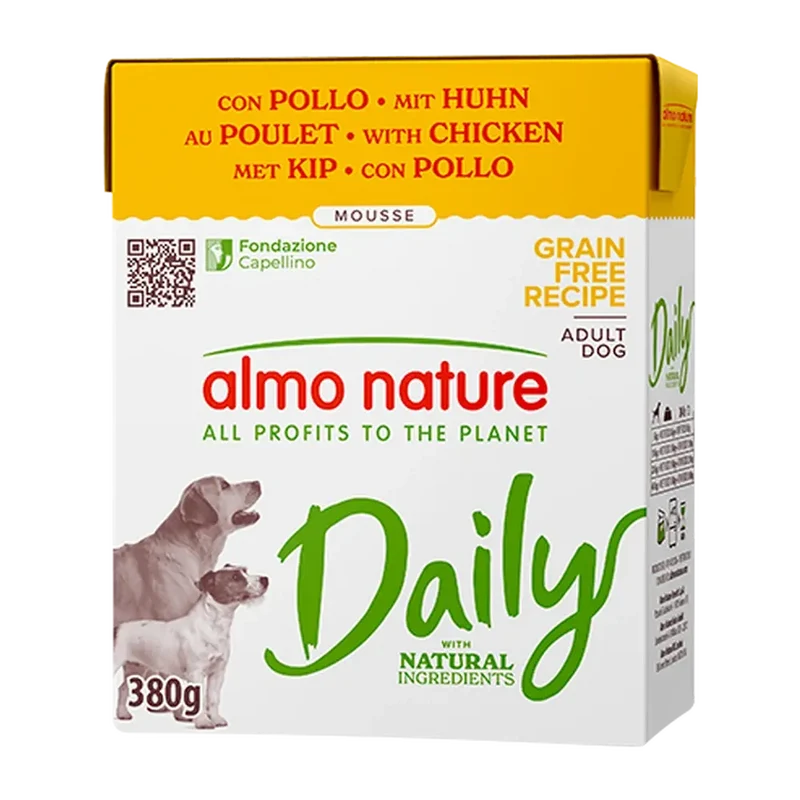 Almo Nature Daily Pollo Brick Comida Húmeda para Perros
