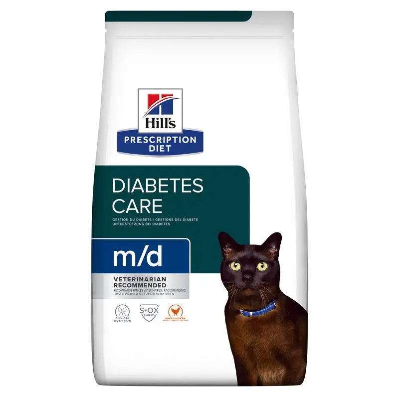 Hill'S M/D 3 kg Alimento para Gatos