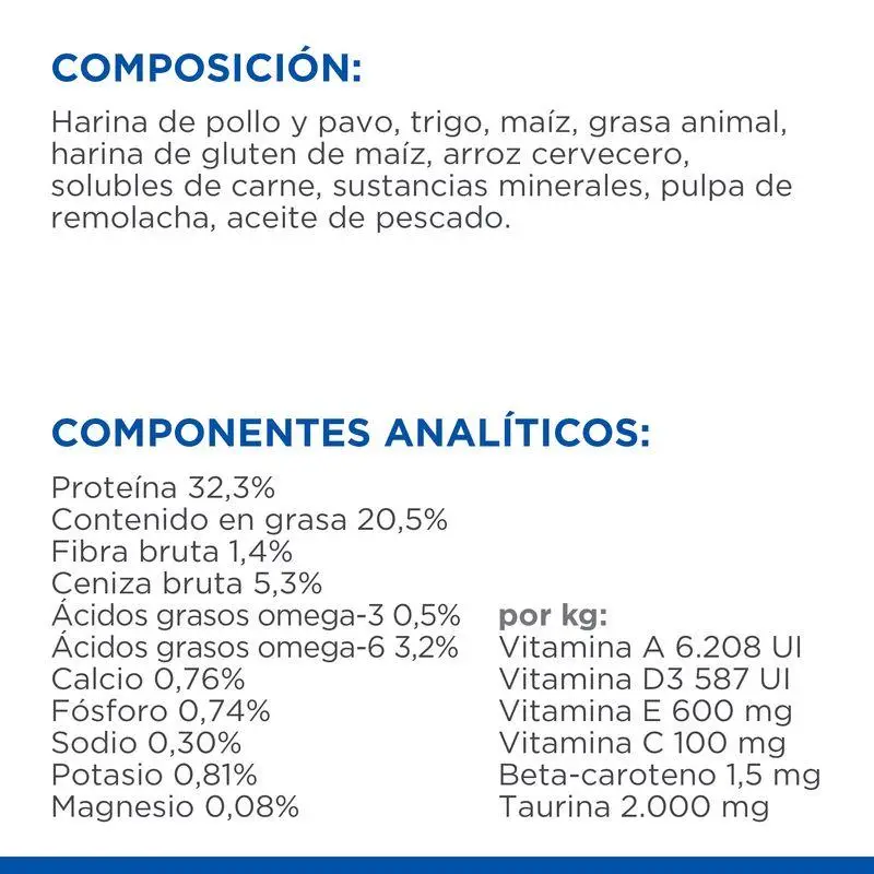 Hill'S Science Plan Adult Pollo 7 kg Alimento para Gatos