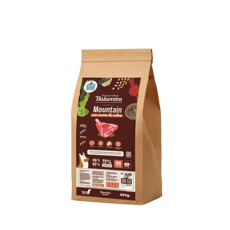 NATUREXTRA PIENSO PRENSADO EN FRIO PERROS MOUNTAIN CABRA