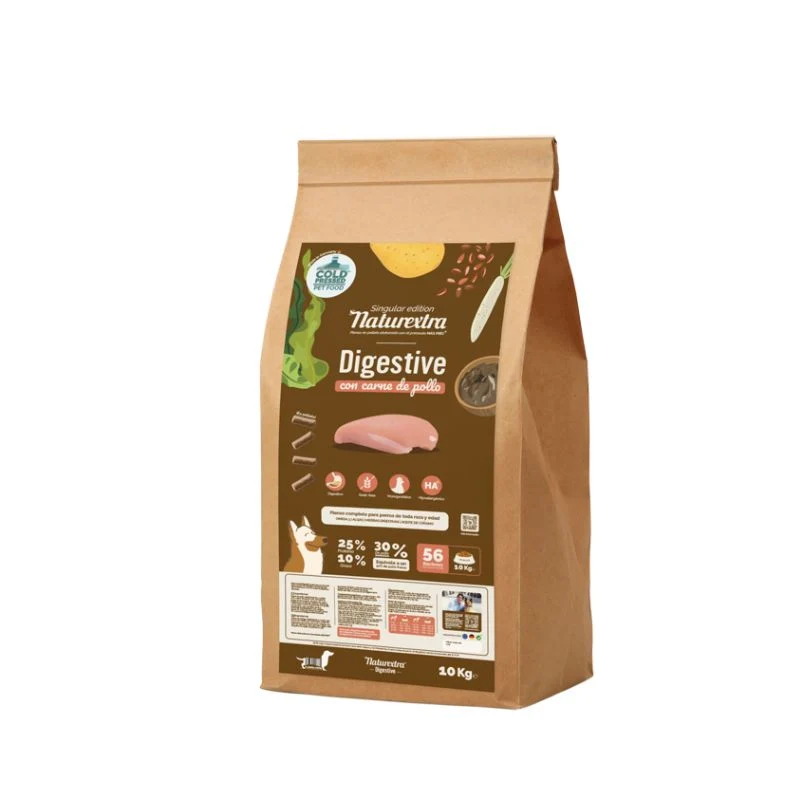 NATUREXTRA PIENSO PRENSADO EN FRIO PERROS POLLO DIGESTIVE