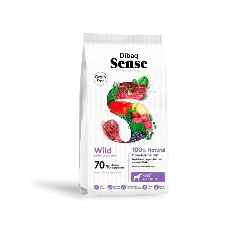 DIBAQ SENSE GRAIN FREE JABALI Y CIERVO PERRO 10 KG