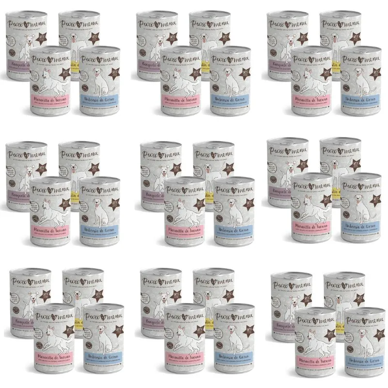 MULTIPACK LATAS PERROS PUROMENU SURTIDO 48 X 400 G