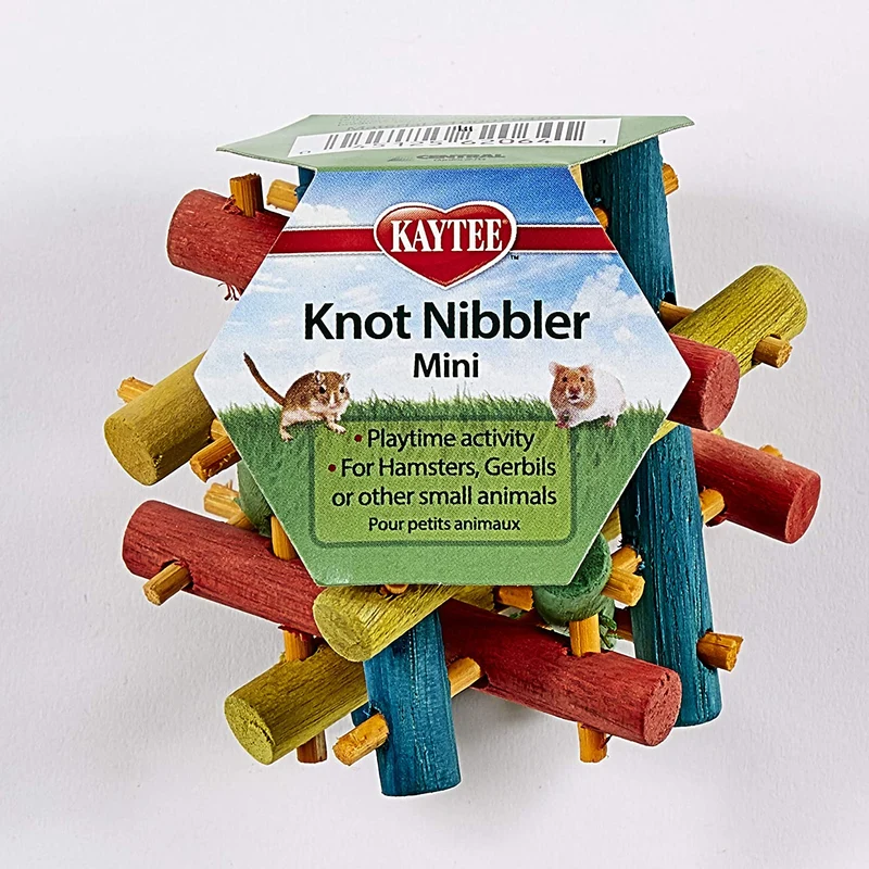 Kaytee Nudo Nudo Nibbler Mini Masticar Juguete para Hámsters