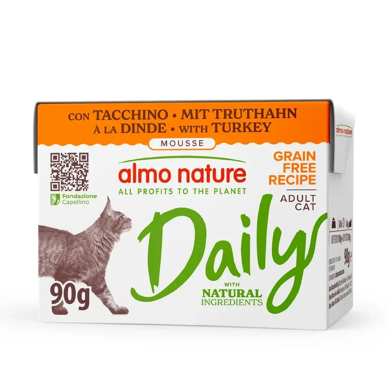 Almo Nature Daily Pavo Brick Comida Húmeda para Gatos