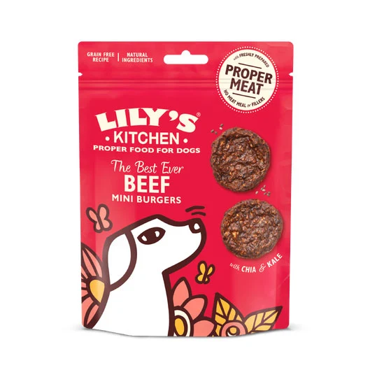 LILY´S KITCHEN BEEF MINI BURGERS