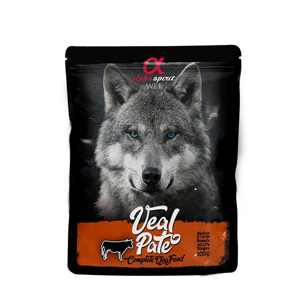 Alpha Spirit Paté de ternera 300gr