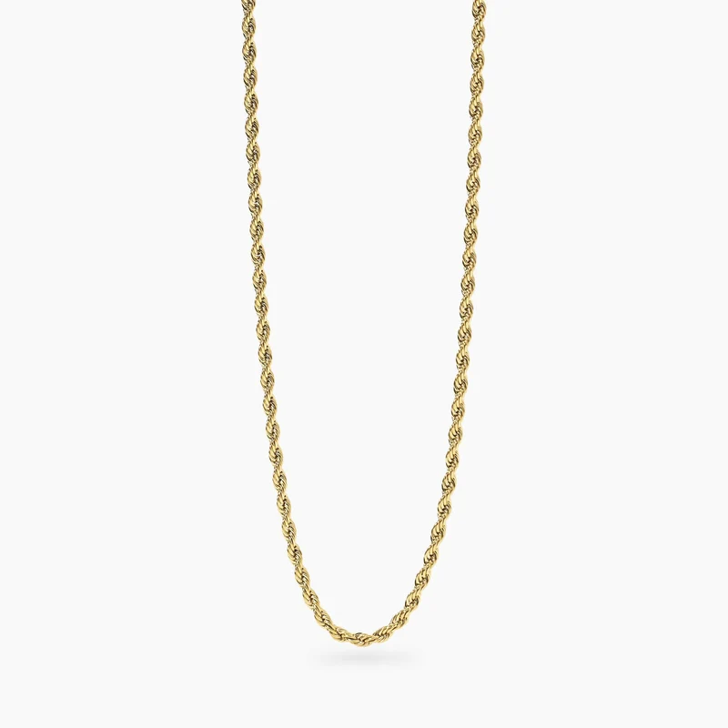 Collar Kidult dorado con cadena cuerda 851088