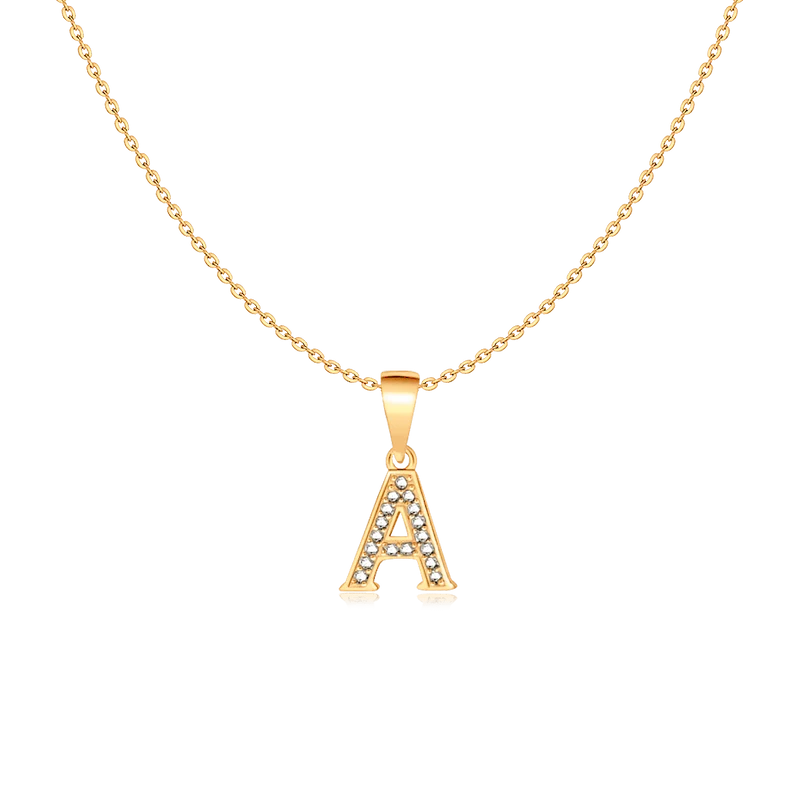 Collar Letras Brillantes