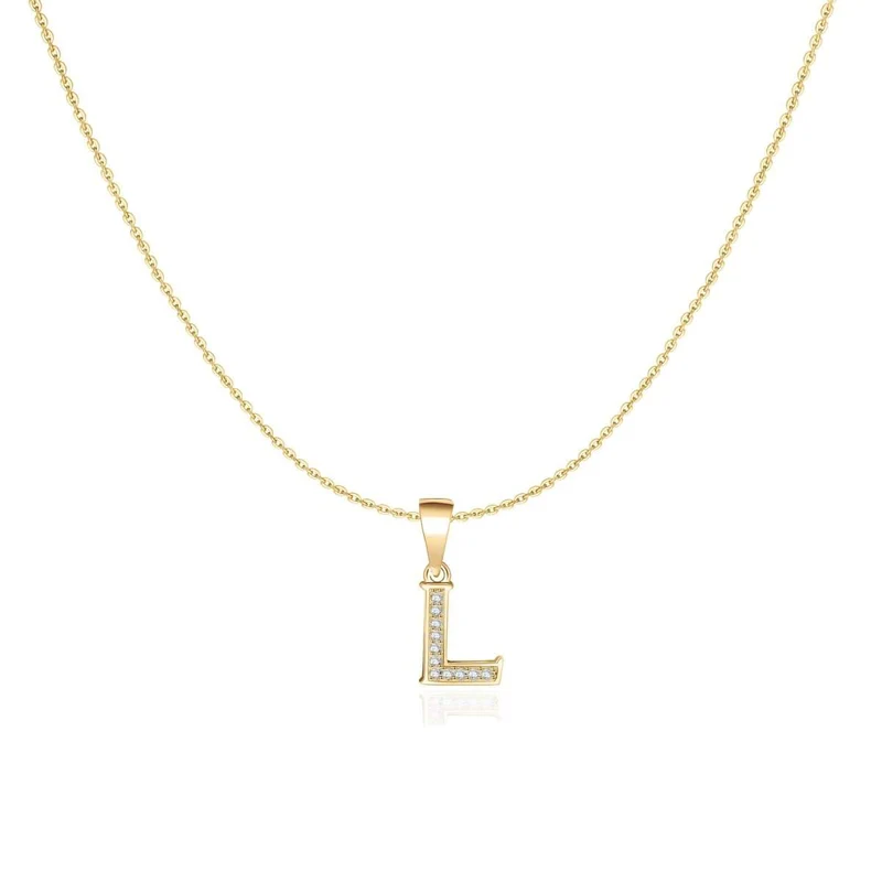 Collar Letras Brillantes