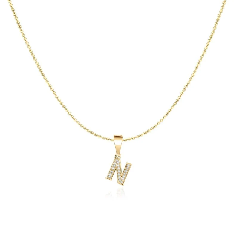 Collar Letras Brillantes