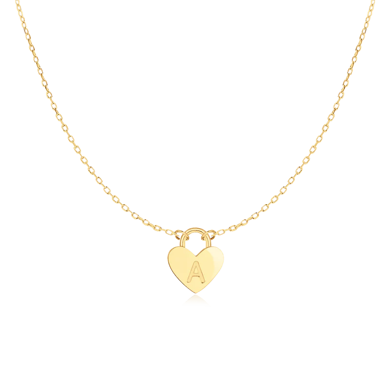Collar Inicial Corazón