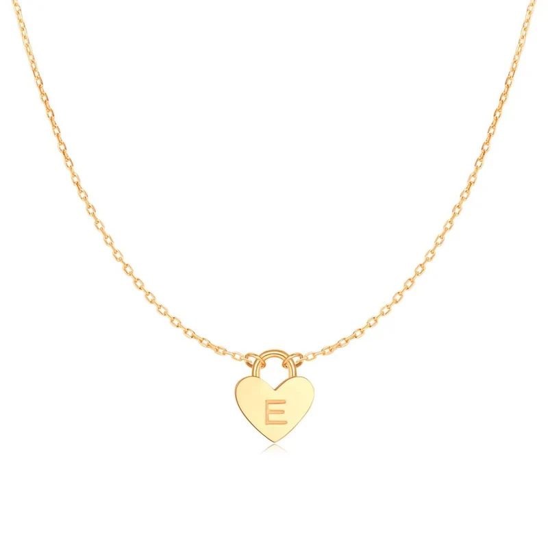 Collar Inicial Corazón