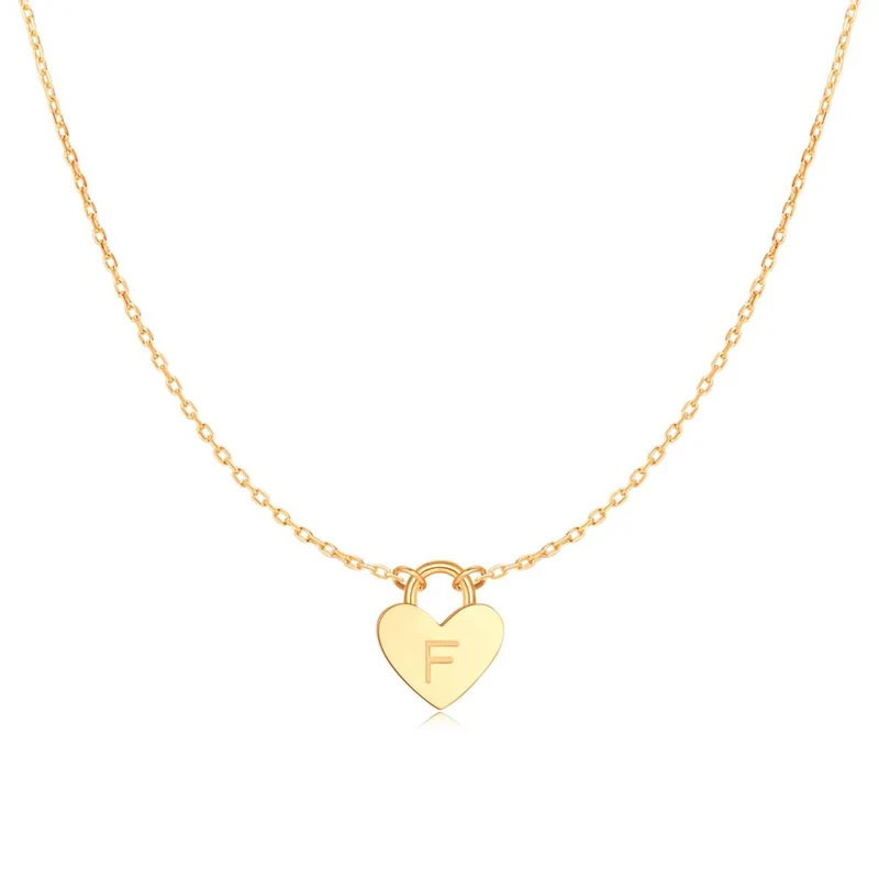 Collar Inicial Corazón