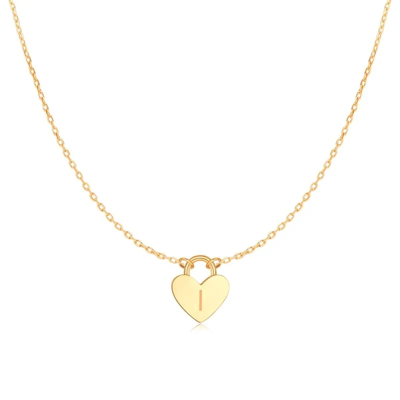 Collar Inicial Corazón