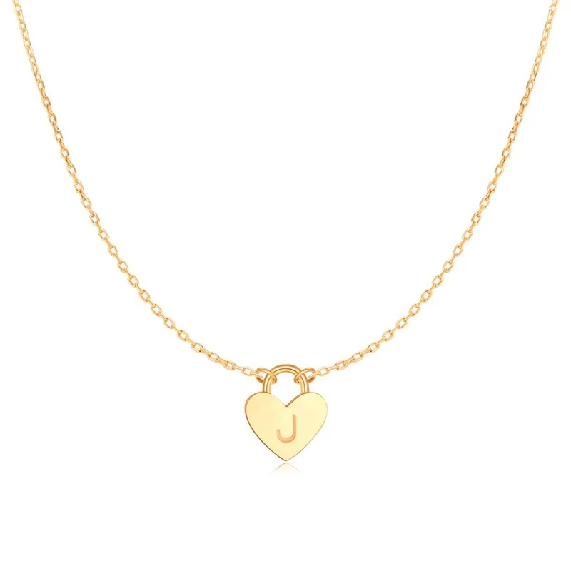 Collar Inicial Corazón
