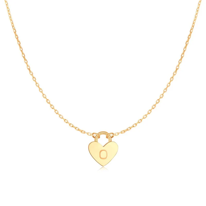 Collar Inicial Corazón