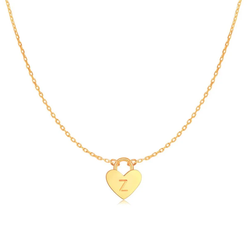 Collar Inicial Corazón