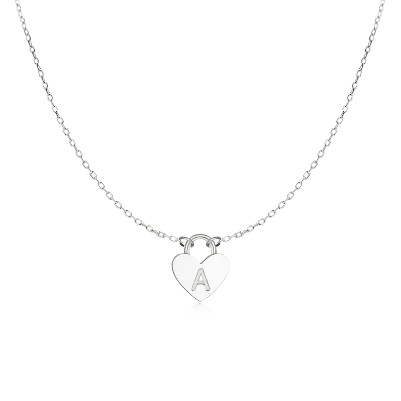 Collar Inicial Corazón