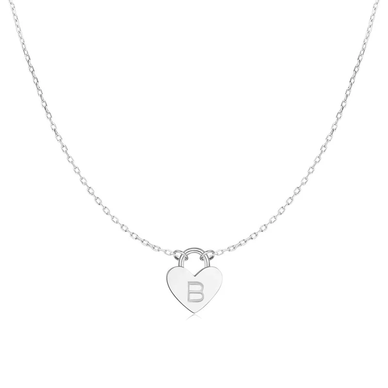 Collar Inicial Corazón