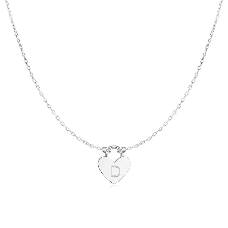 Collar Inicial Corazón