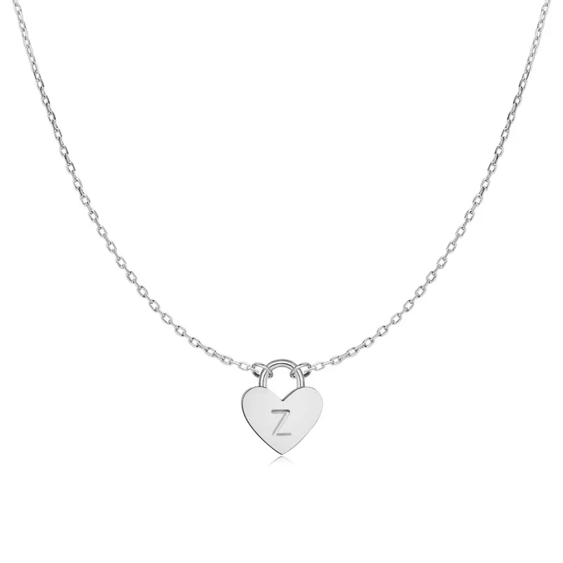 Collar Inicial Corazón