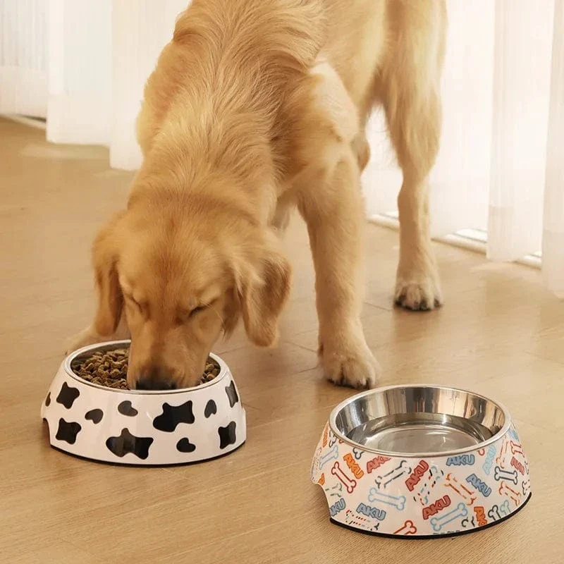 Gamelle chien en acier inoxydable durable