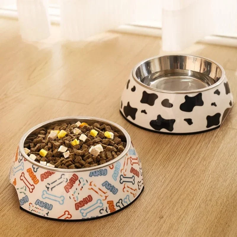 Gamelle chien en acier inoxydable durable