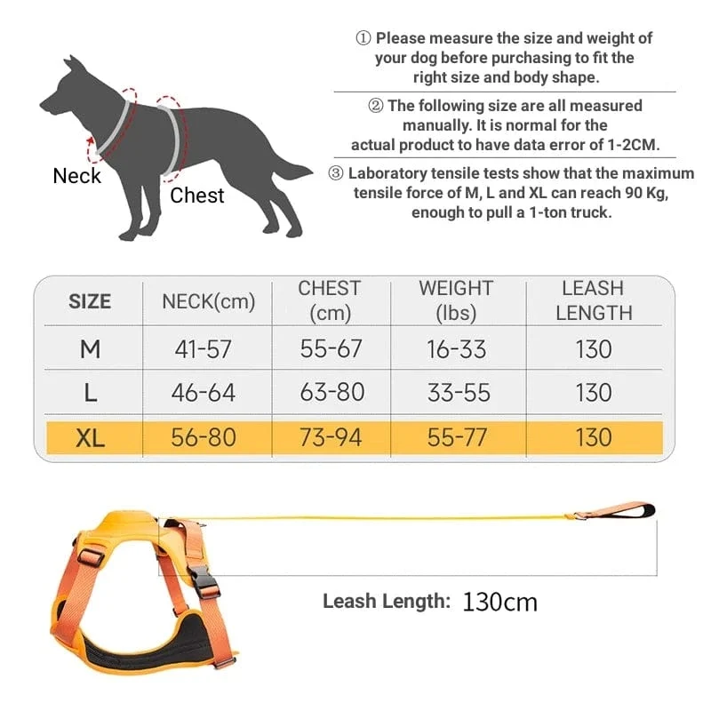 Sac à dos portable pour animaux avec harnais anti-traction chien - Ensemble de voyage pratique