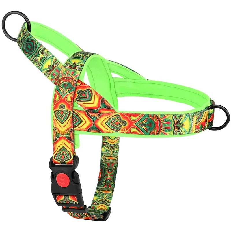 Harnais anti traction chien réglable et solide pour petits et moyens chiens
