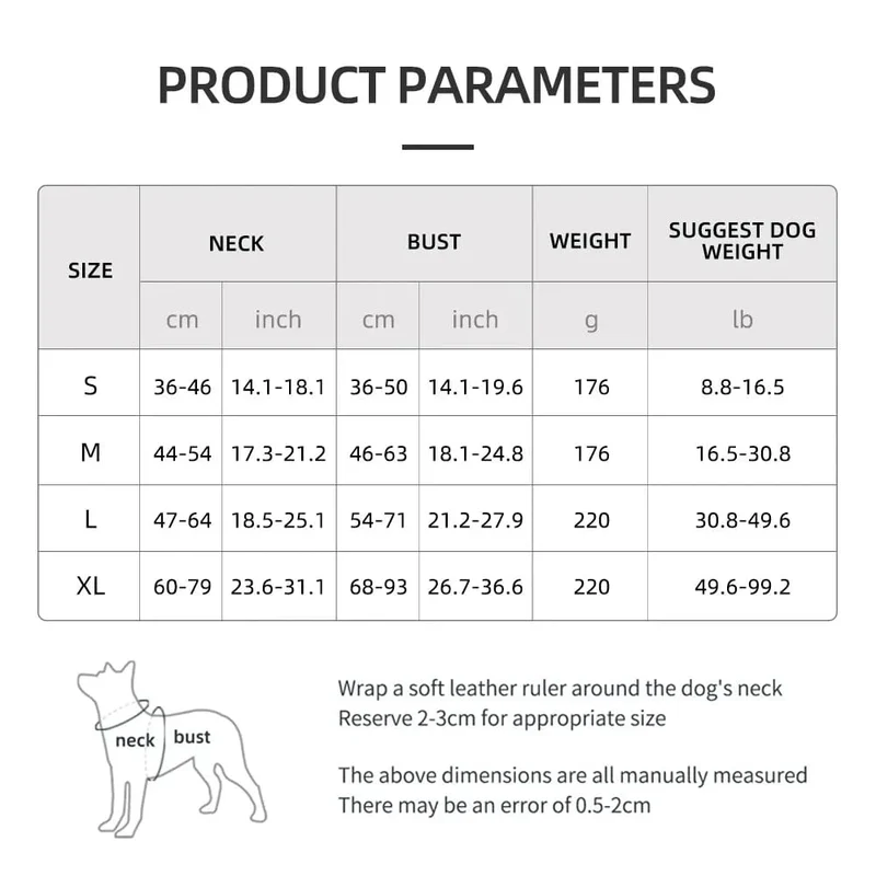 Harnais anti-traction chien réglable et confortable