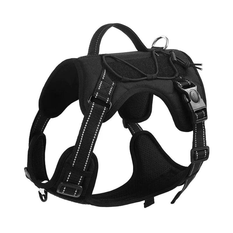 Harnais anti-traction chien réglable et confortable