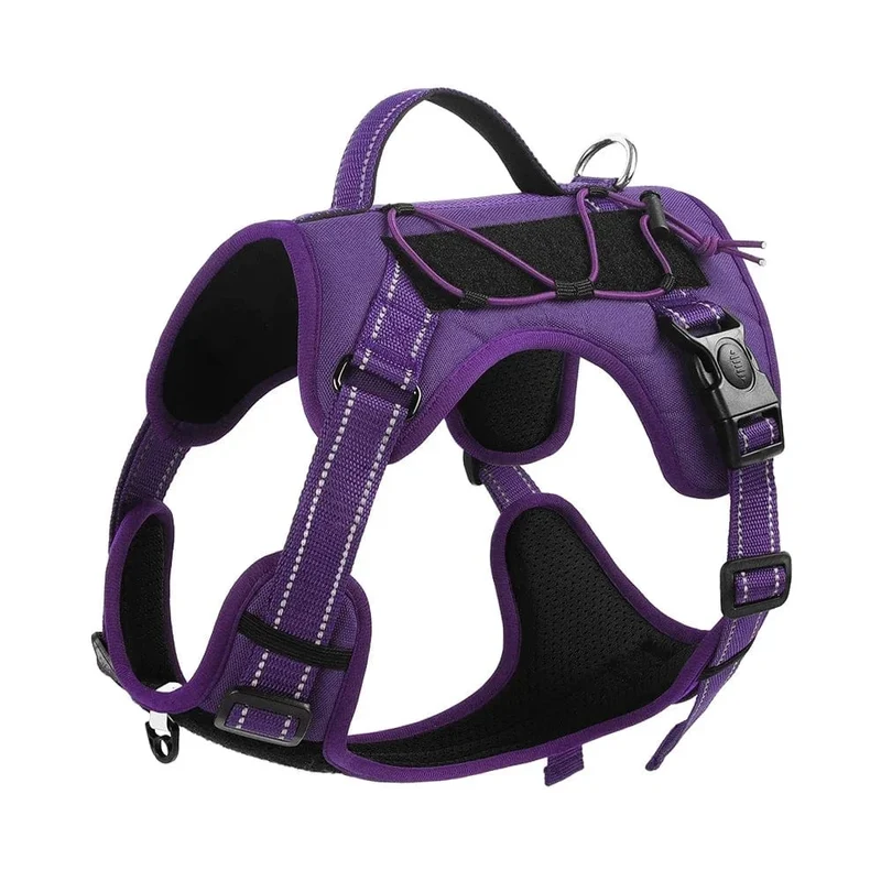 Harnais anti-traction chien réglable et confortable