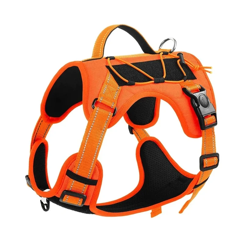 Harnais anti-traction chien réglable et confortable