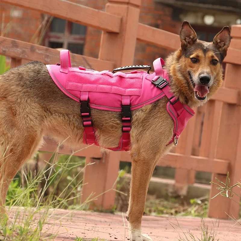 Harnais anti traction chien résistant à l'évasion pour Pitbull et grands chiens