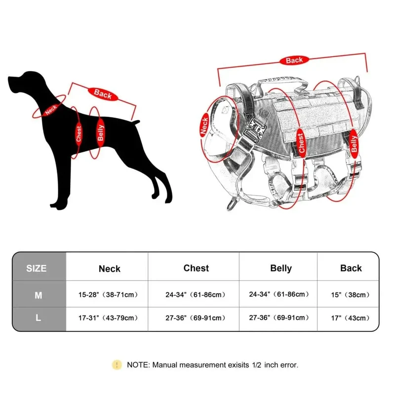 Harnais anti traction chien résistant à l'évasion pour Pitbull et grands chiens