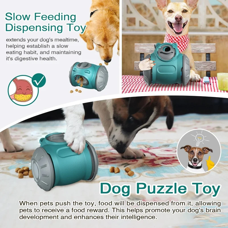 Jouet pour chien : Boule distributrice interactive et durable